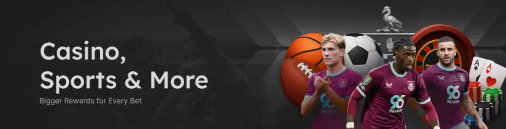 96 casino Banner